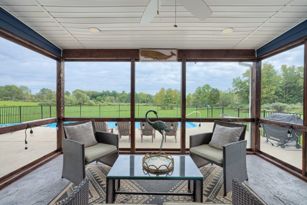 Lanai in Cooperstown NY Home