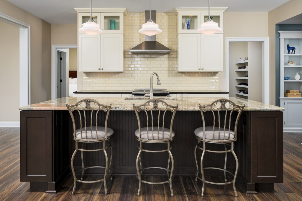 Single Point Perspective of Kitchen in Saratoga Springs ome